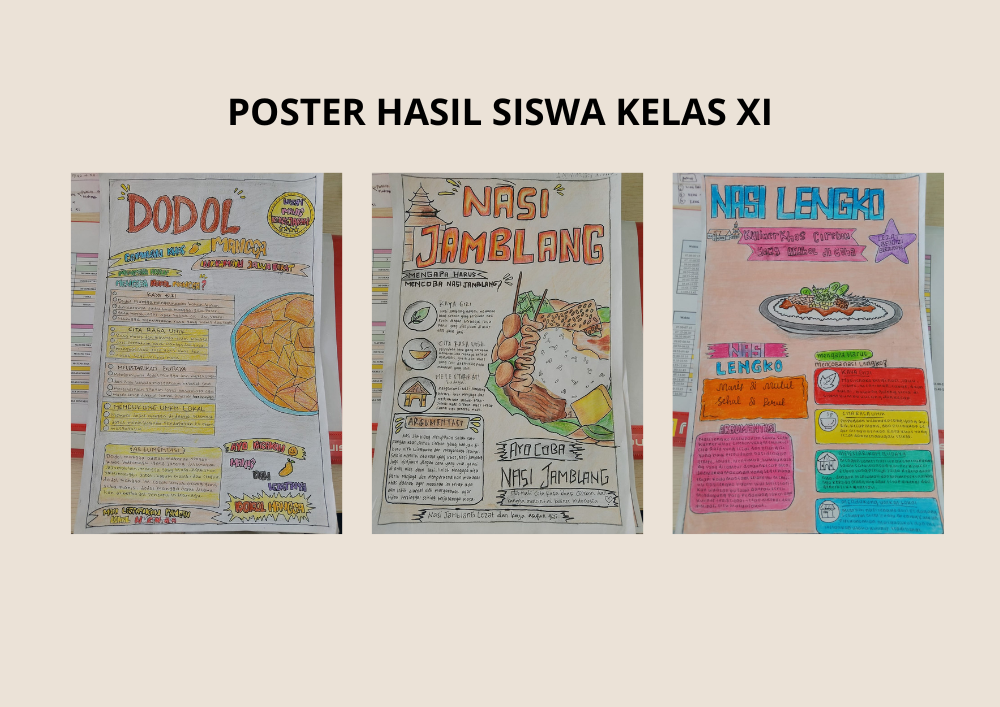 Belajar Teks Argumentasi melalui Poster Pangan Lokal